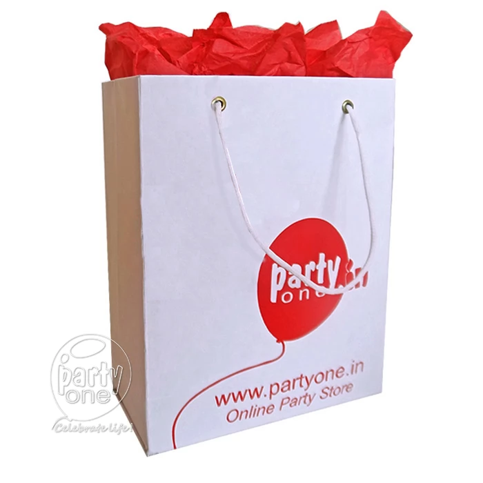 Free Gift BagsWhite-P1PC000649 Gift Bags