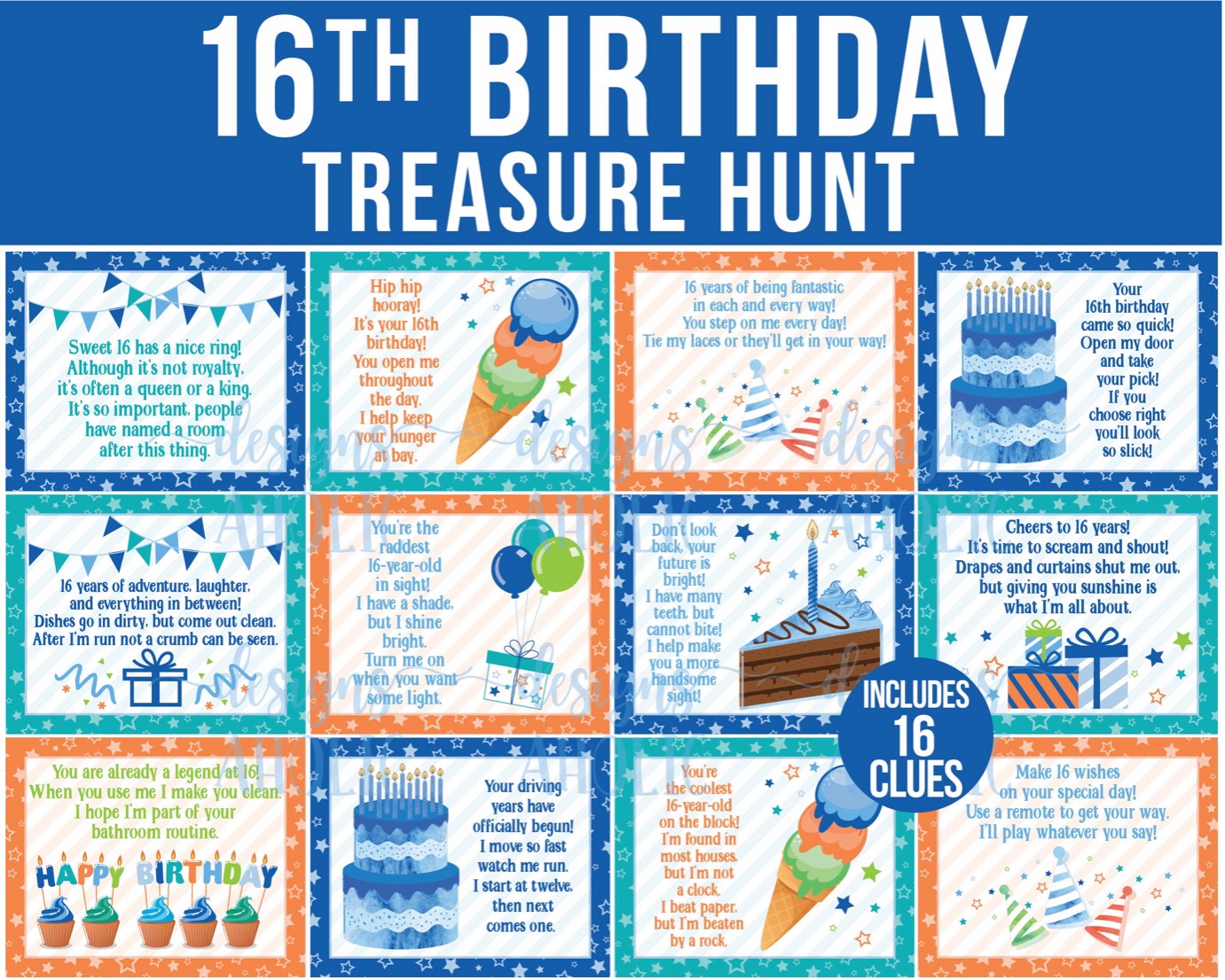 Birthday Party Ideas - Treasure Hunt