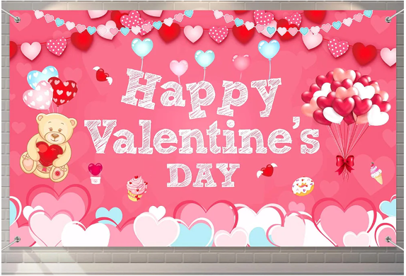 Valentines Day Decoration Ideas- Valentines Day Banner