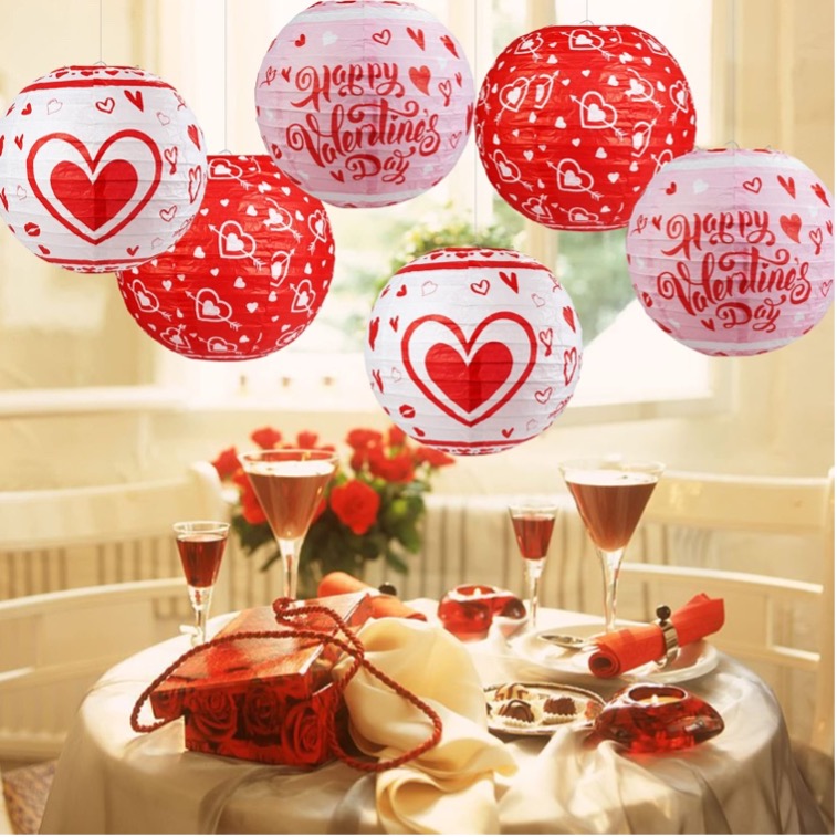 Valentines Day Decoration Ideas- Love Lanterns