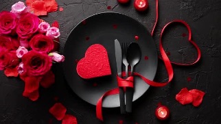 Valentines Day Decoration Ideas- Romantic Table Setting