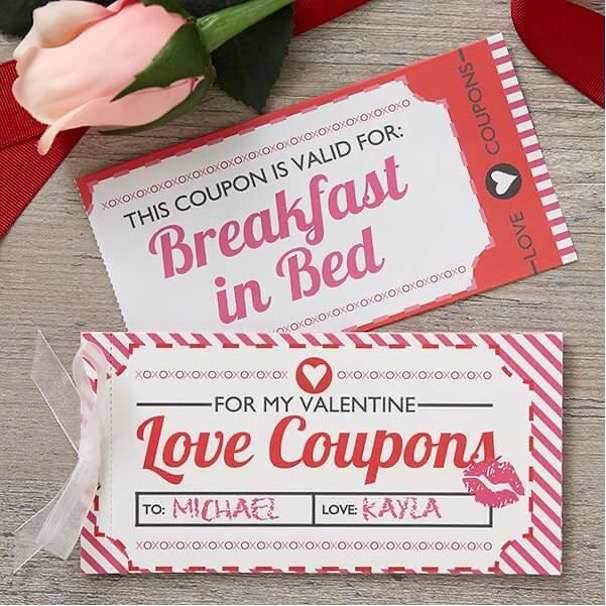 Valentines Day Celebration Ideas- Love Coupons