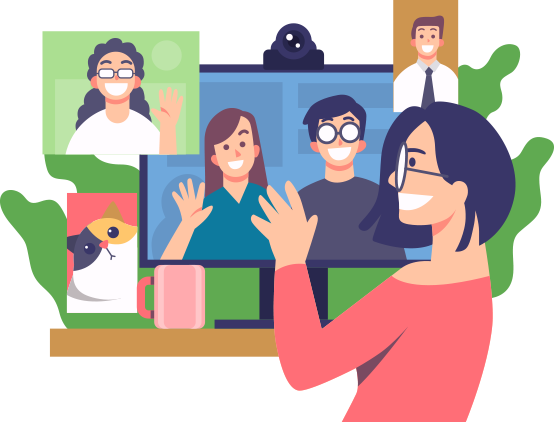 Virtual Party header