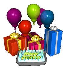 Birthday Gifts and Balloons