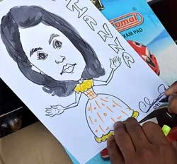 birthday Caricature