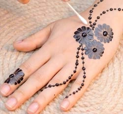 birthday Mehndi Art