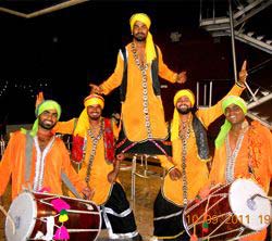 party artists Punjabi Dhol