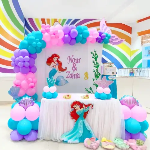 kids theme decorations Mermaid Theme Decorations