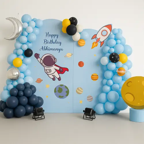 kids theme decorations Space Theme Decorations