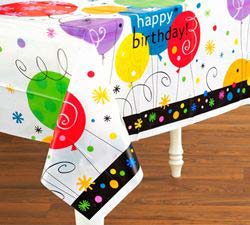 birthday party supplies Table Covers