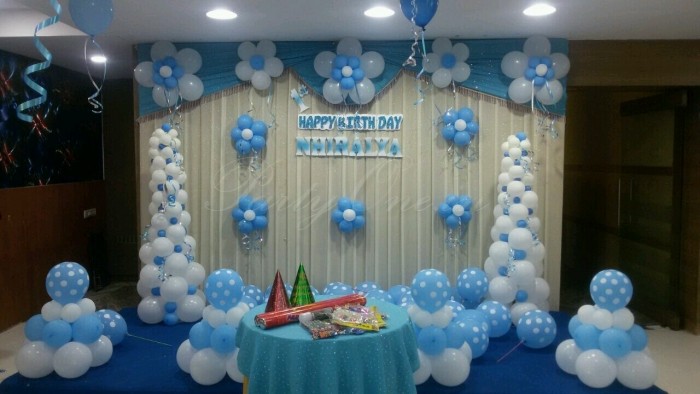 Balloon Decorations at Home for Anniversary, Birthday - Party Dost