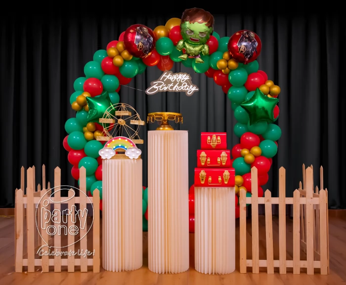 birthday Avengers Theme Birthday Decoration