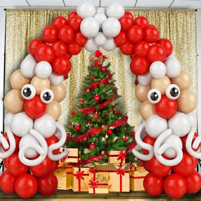 festival decorations Santa Claus Christmas Tree Balloon Decor