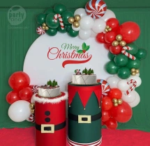 festival decorations X mas Candy Balloon Ring Decoration
