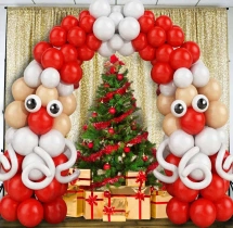festival decorations Santa Claus Christmas Tree Balloon Decor