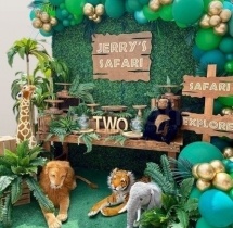 party artists Jungle Magic Theme Decoration