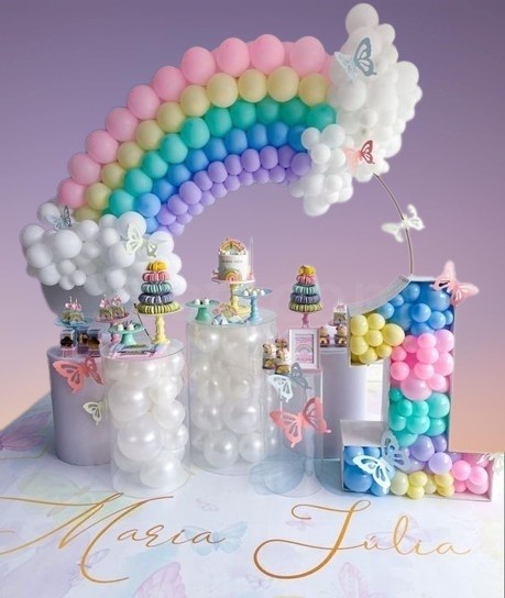 party artists Rainbow Theme Decoration