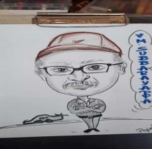 birthday Caricature
