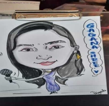 birthday Caricature