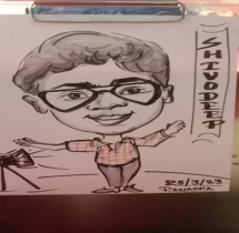 birthday Caricature