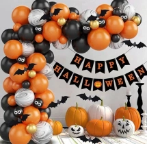 decorations Bats and Pumpkin Halloween Decor