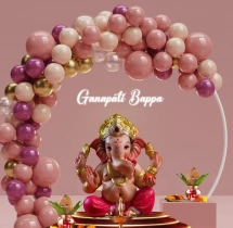 festival decorations Balloon Fantasy Ganpati Decoration