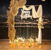 surprises surprise decorations Moonlit Moments Surprise Terrace Decor
