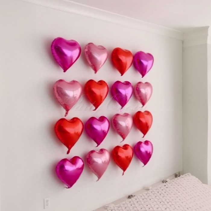 decorations Heart Wall Valentine Decortions at Home