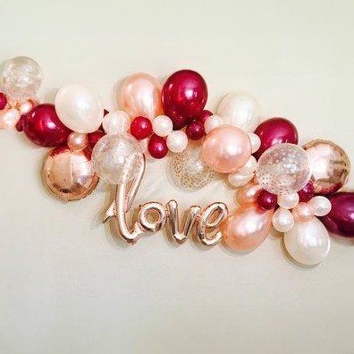 decorations Love Wall Valentine Balloon Decor at Home