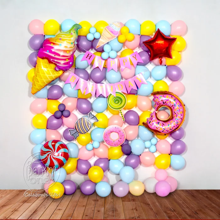 birthday Delightful Candy Land Birthday Decoration