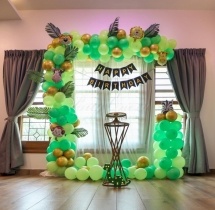 party artists Forest Theme Birthday Decoration