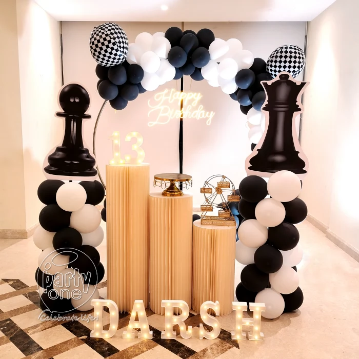 birthday Chess Theme Birthday Party Decor