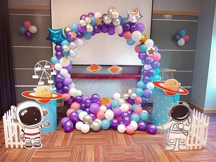 party artists Dreamy Space Theme Decoration at Home