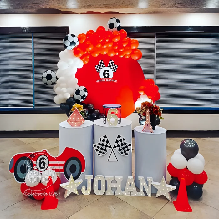 birthday Racing Cars Birthday Decor