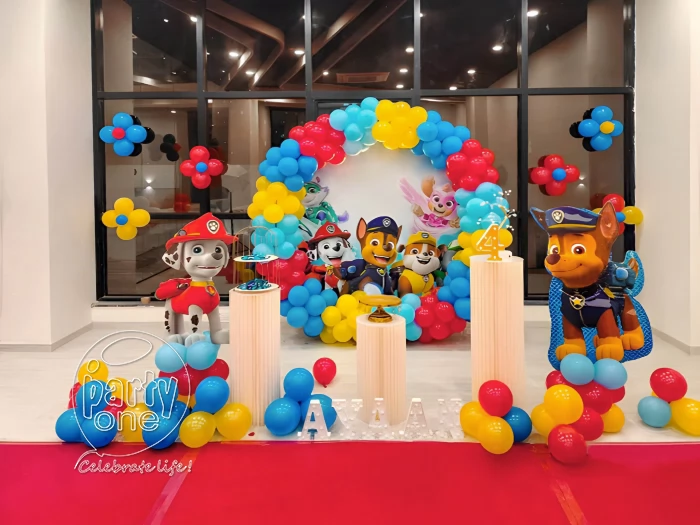 birthday Pawpetrol Theme Birthday Decor