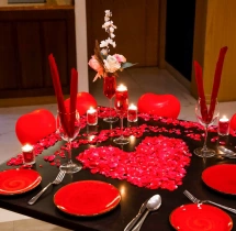 candlelight dinners Indoor Candle Light Dinner at Ellaa Residences