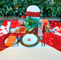 candlelight dinners Garden Candlight Dinner at Cunningham Hotel