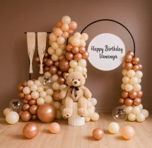 birthday Rose Gold Elegance Birthday Decoration