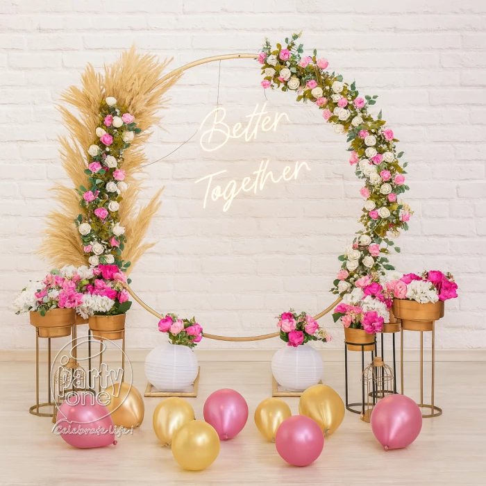 wedding services Better Toghether Anniversary Ring Decoration