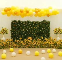 decorations Elegant Haldi Stage Decoration
