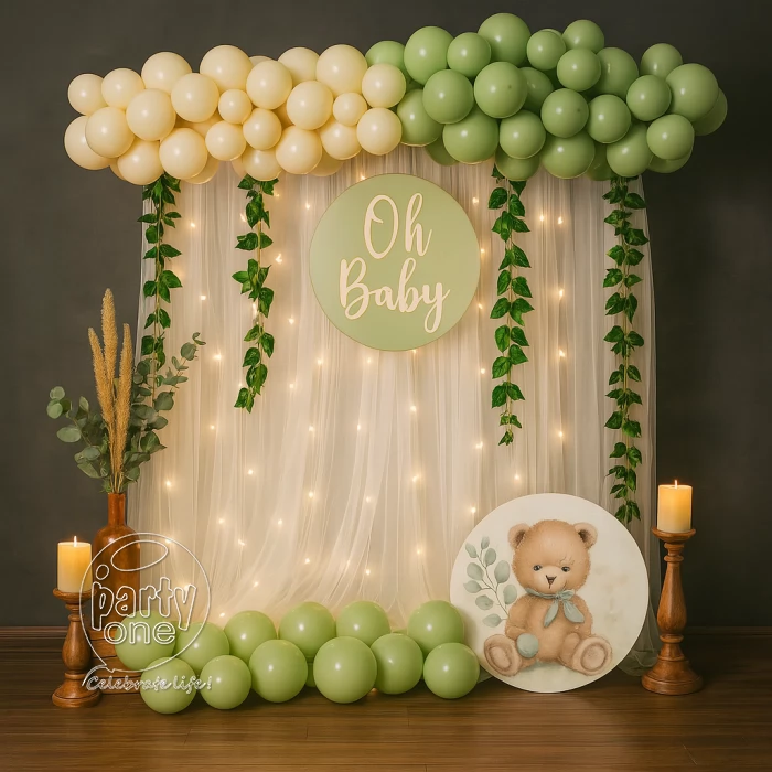 decorations Aesthetic Theme Baby Shower Decoration