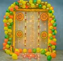 decorations Festival Theme Flower and Balloon Decoration
