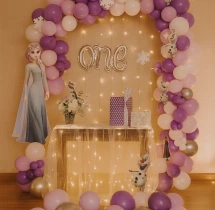 birthday Frozen Theme Birthday Balloon Decoration