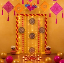 decorations Simple Diwali Themed Office Decoration