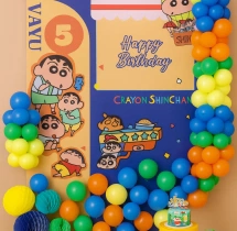 birthday Shinchan Theme Birthday Decoration