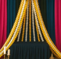 decorations Artificial Flower Haldi Ceremony Decor
