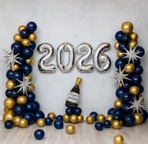 festival decorations Simple Happy New Year Wall Decorations