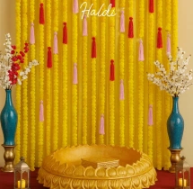 decorations Elegant Haldi Decoration at Home