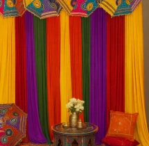 decorations Haldi Background Decoration at Home