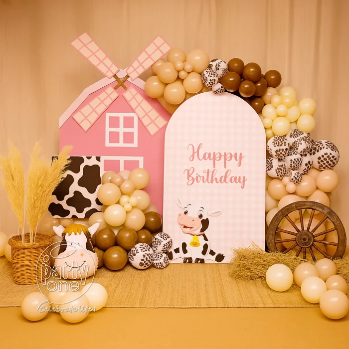 decorations Cow Farm Theme Birthday Decoration